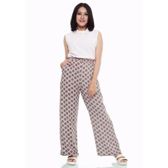 Gambar celana panjang   kulot wanita dewasa all size 28 34