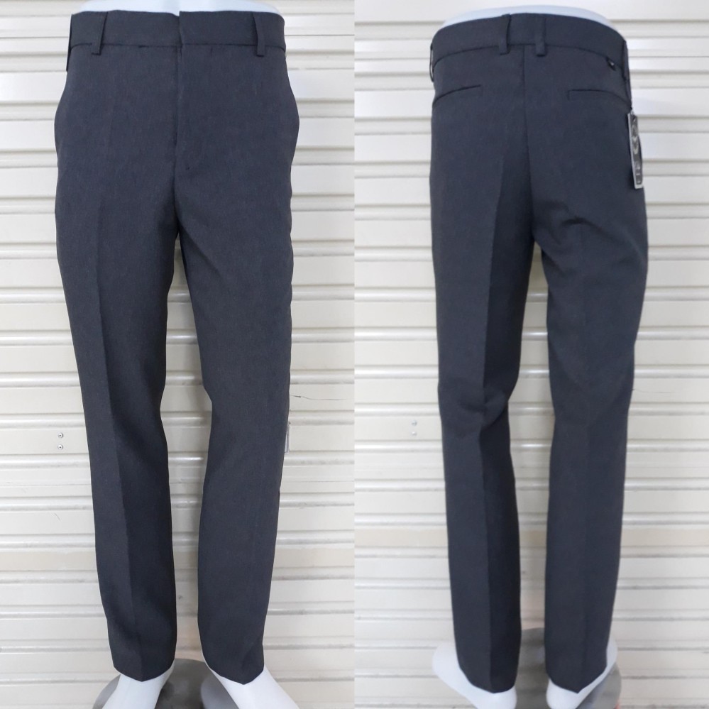 Celana panjang pria formal/kantoran/kerja bahan gabardin model slimfit bagus murah