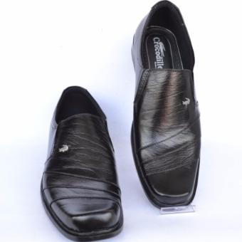 Crocodile Sepatu Kulit Sepatu Kerja Pria Branded Sepatu Pantofel Pria - A9 - Hitam Juli 2018 - 3 Crocodile Sepatu Kulit Sepatu Kerja Pria Branded Sepatu Pantofel Pria - A9 - Hitam - 3