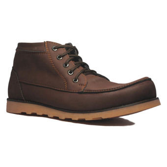 Gambar D Island Shoes Boots Projects Leather   Cokelat