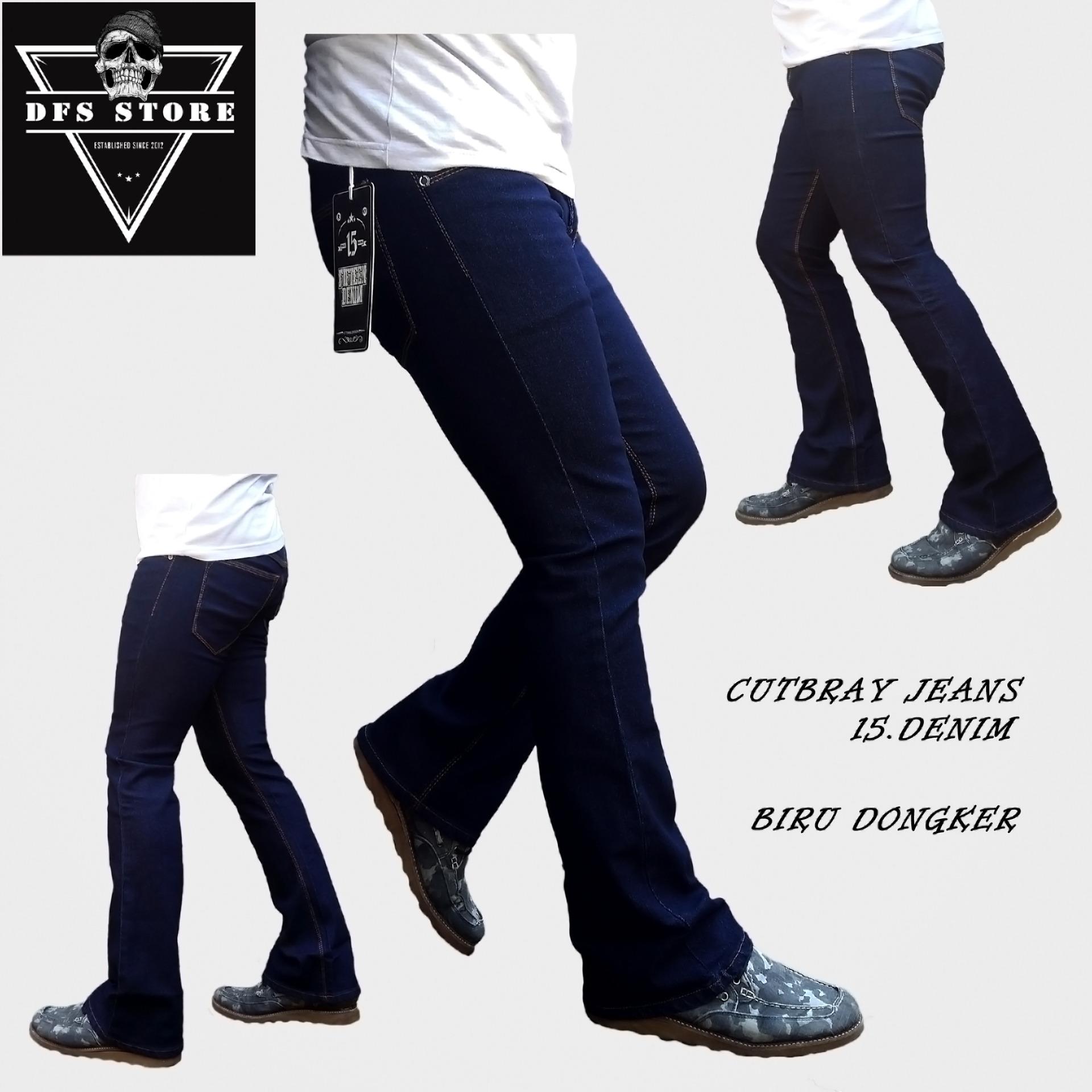 DFS CELANA JEANS DENIM CUTBRAY RPIA – HITAM