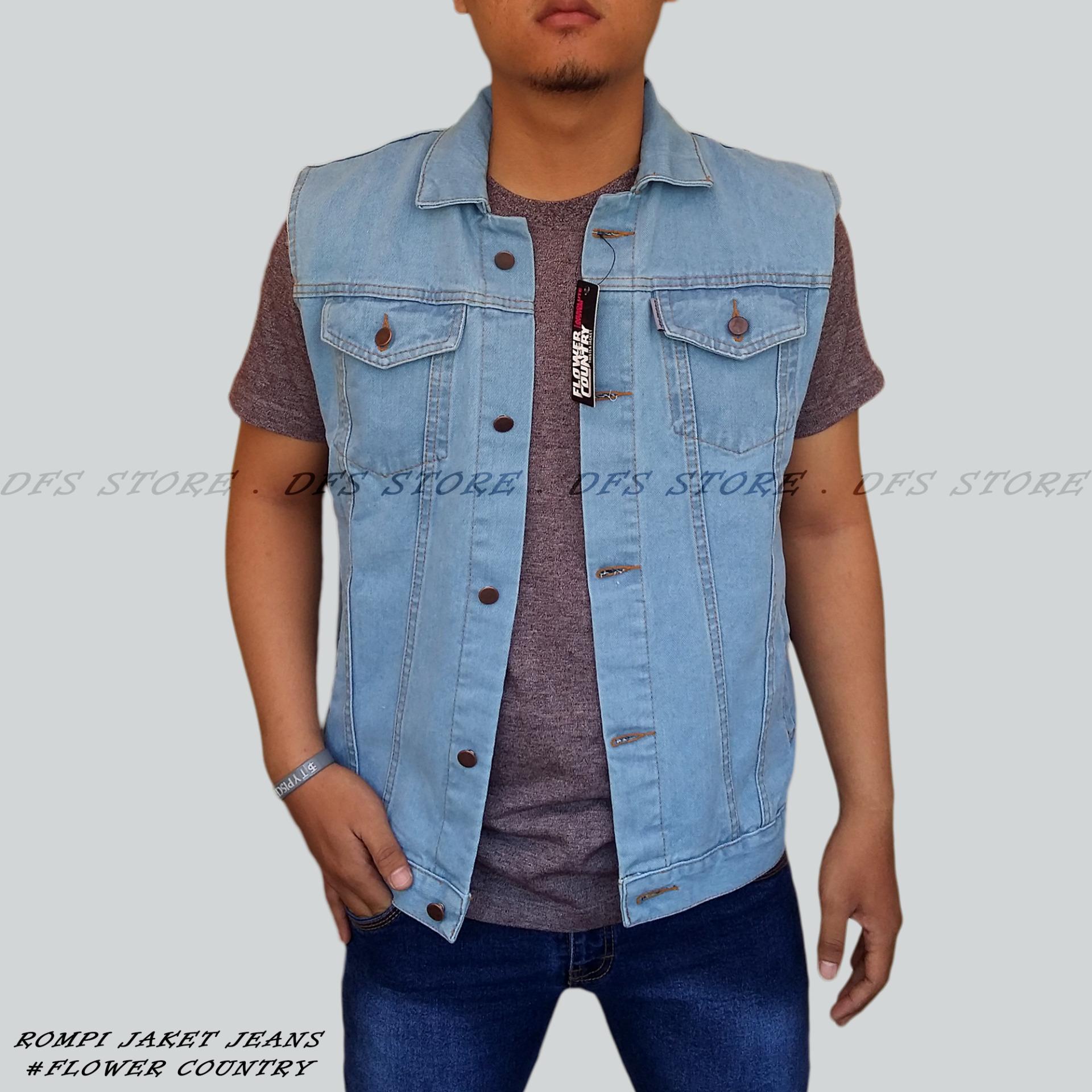 DFS-FW JAKET ROMPI JEANS PRIA - BLACK DFS-FW JAKET ROMPI JEANS PRIA - BLACK