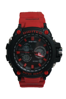 Gambar Digitec Red Bull G 2069 Men s   Jam Tangan Pria   Merah   Karet