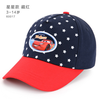 Gambar Disney Anak laki laki topi (52 cm cocok untuk 3 5 40 tahun + Bintang model SC60017 Tibet Hong)