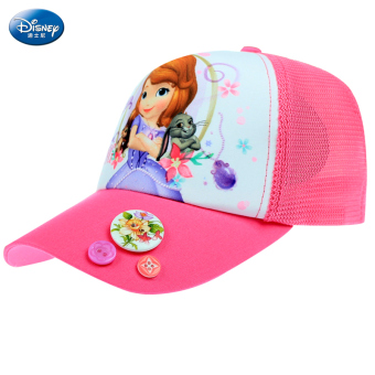 Gambar Disney Anak topi matahari (Ukuran referensi, silakan jumlah Baobao lingkar kepala + SS60029 Rose)