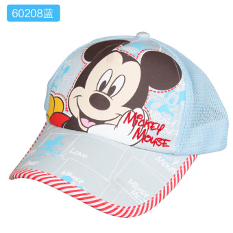 Gambar Disney kartun lucu anak laki laki dan perempuan topi topi topi matahari matahari (54 cm + 60208 biru)