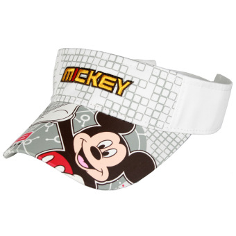 Gambar Disney mahasiswa perlindungan matahari anak visor topi Baobao topi (Silakan menurut anak lingkar kepala memilih + Topi SM60109 putih)