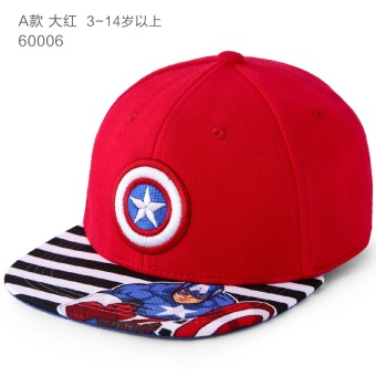 Gambar Disney rumah Korea matahari naungan topi Baobao bisbol topi topi (52 56 cm cocok untuk 3 14 tahun dan lebih tua + Sebuah model 60006 merah)