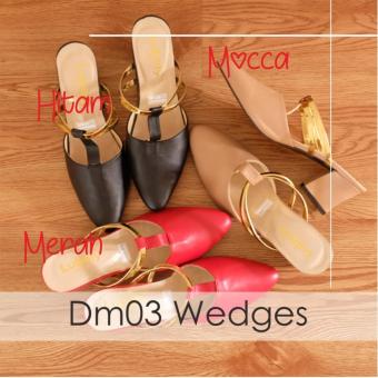 jual dm03 sandal sepatu wedges selop wanita hak tahu zentine store di lazada omjoni jual dm03 sandal sepatu wedges selop wanita hak tahu zentine store di lazada omjoni