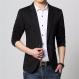 DOZN Jas Blazer Pria Korea Black - List Hitam