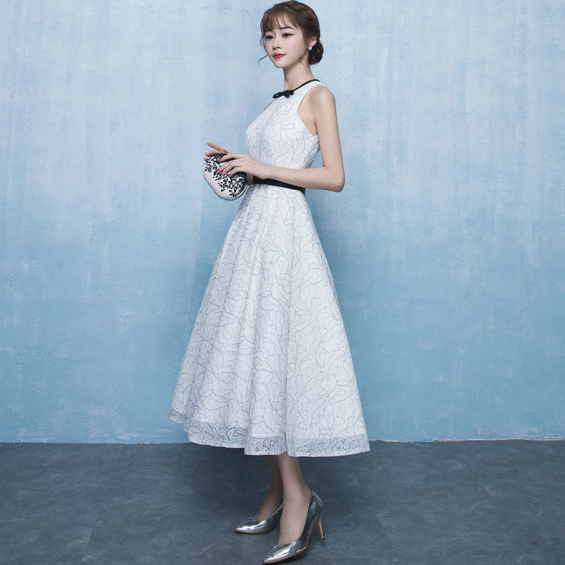  Gaun  Putih Pendek Elegan  Kumpulan Model  Kemeja