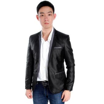 Elfs Shop - Jas 6857 Metalic - Hitam April 2018 - 5 Elfs Shop - Jas 6857 Metalic - Hitam - 5