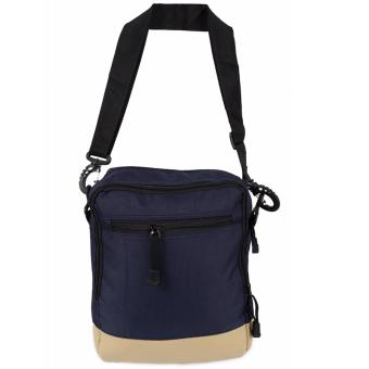 Elfs Shop - Tas Selempang Pria Men's Sling Crossbody Shoulder Bag Canvas Leather Kulit-Biru Dongker September 2019 - 2 Elfs Shop - Tas Selempang Pria Men's Sling Crossbody Shoulder Bag Canvas Leather Kulit-Biru Dongker - 2
