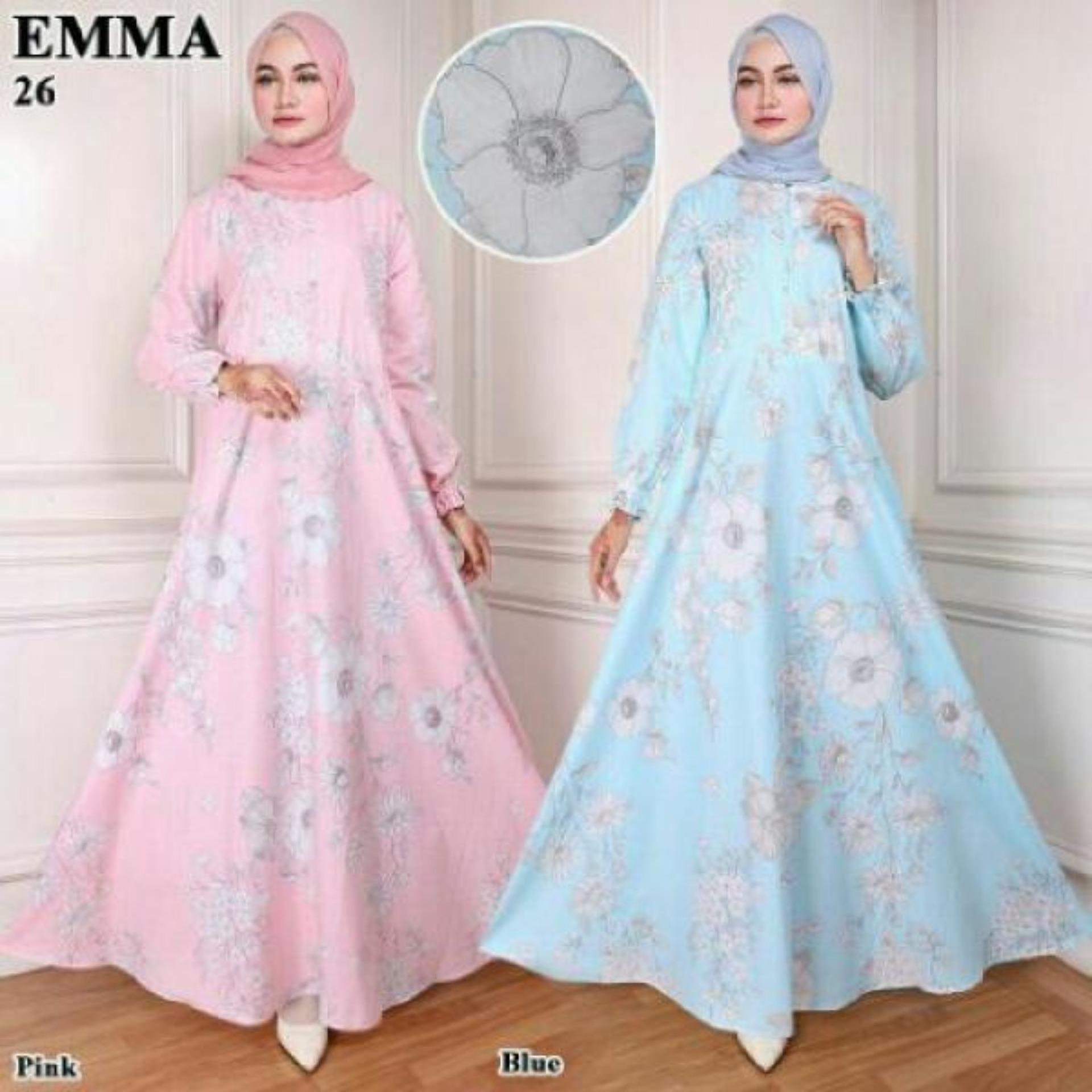Harga Jual Baju Syari Gamis Pakaian Wanita Busana Muslim Gaun Pesta MURAH UC Best Seller Dress Gamis Muslim Amirah Hijab