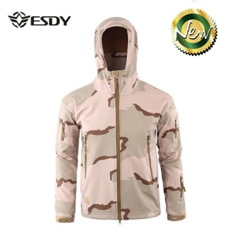 Gambar ESDY New Arrival Soft Shell Outdoor Tactical Waterproof JacketMen s Windbreakers Men Tactical Militar Clothing ( Multicolor 10)  intl