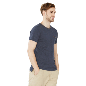 Gambar Esprit Cotton Jersey T Shirt with a Pocket   Navy