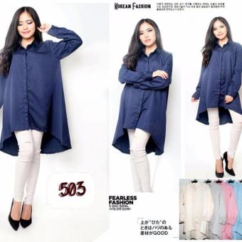jual ezpata jual kemeja wanita big size 2l bahan baloteli biru ezpata di lazada omjoni jual ezpata jual kemeja wanita big size 2l bahan baloteli biru ezpata di lazada omjoni
