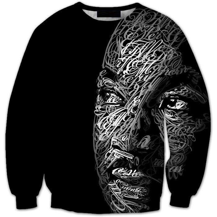 Fantastis Bunga Baru Fashion Pakaian Korset Jaket Hoodies Sweater Jerseys Mantel Sweater Leher Tops Sweatshirts Hoodie untuk Pria dan Wanita Musim Dingin Rompi Fancy Furry Sheer Round (M-6XL) -E145245-Int: 3XL-Intl