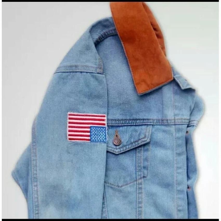 fc jaket denim dilan 1990