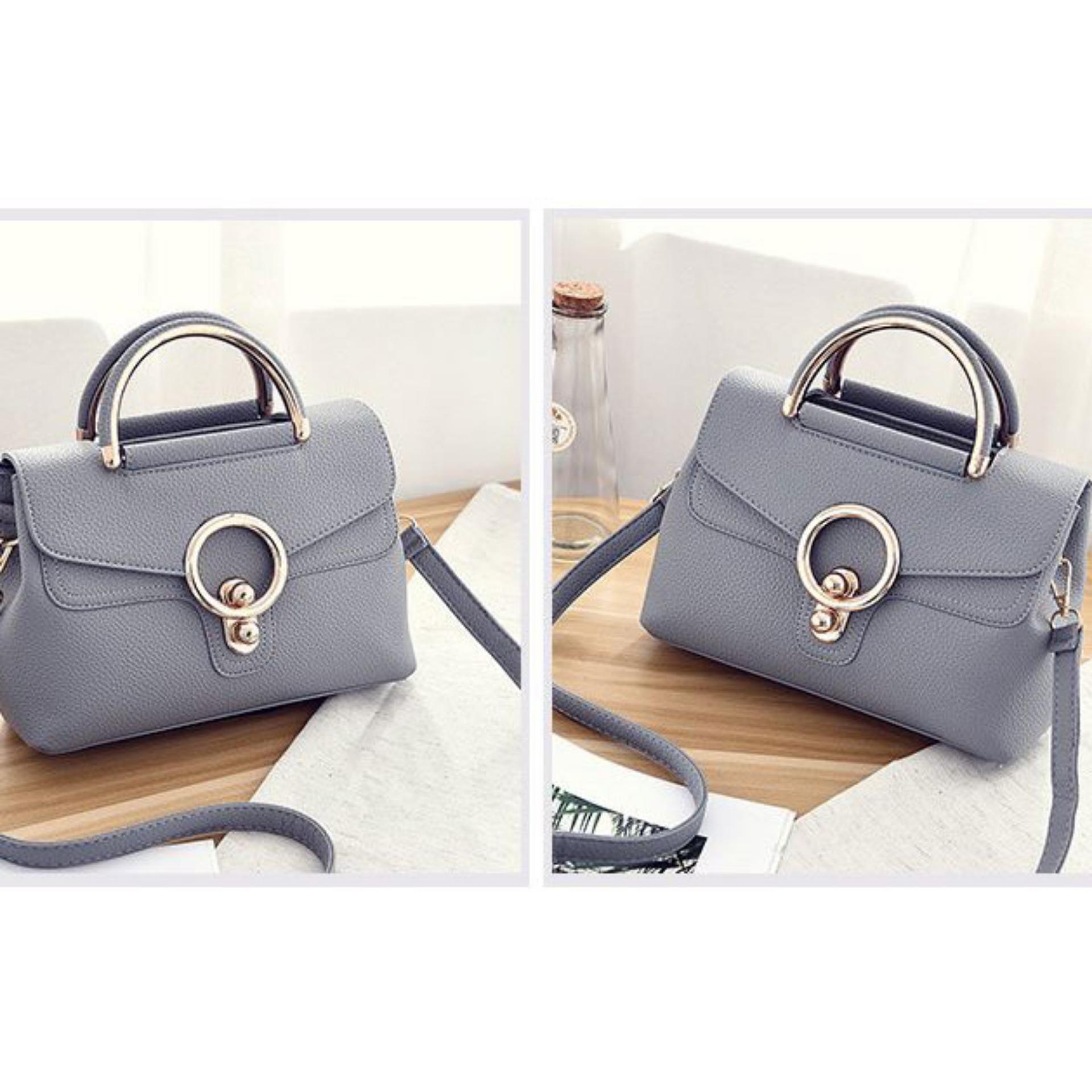 Fsmall 594 Tas Selempang Wanita Warna Abu Spec dan Daftar Harga Best Price FSMall 594 Tas Selempang Wanita