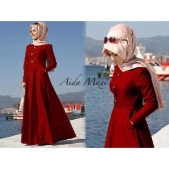 beli gamis busui ashanti pashmina maxi aida katun denim beli gamis busui ashanti pashmina maxi aida katun denim