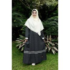 Gamis Syari Nibras NS 13 Pink Merah Hitam Abu Coklat