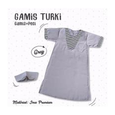 Gamis Turki Koko Anak Dan Peci