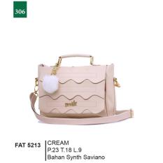 Garsel Fashion Fat 5213 Tas Handbag Bisa Selempang Wanita-Synth Saviano-