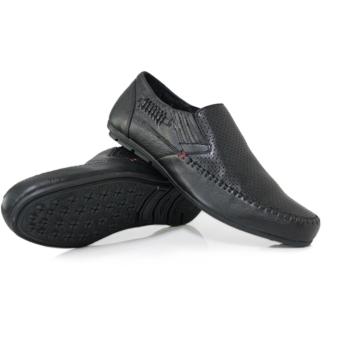 Gambar Gino Mariani Men s Shoes Leather Galvio   Hitam
