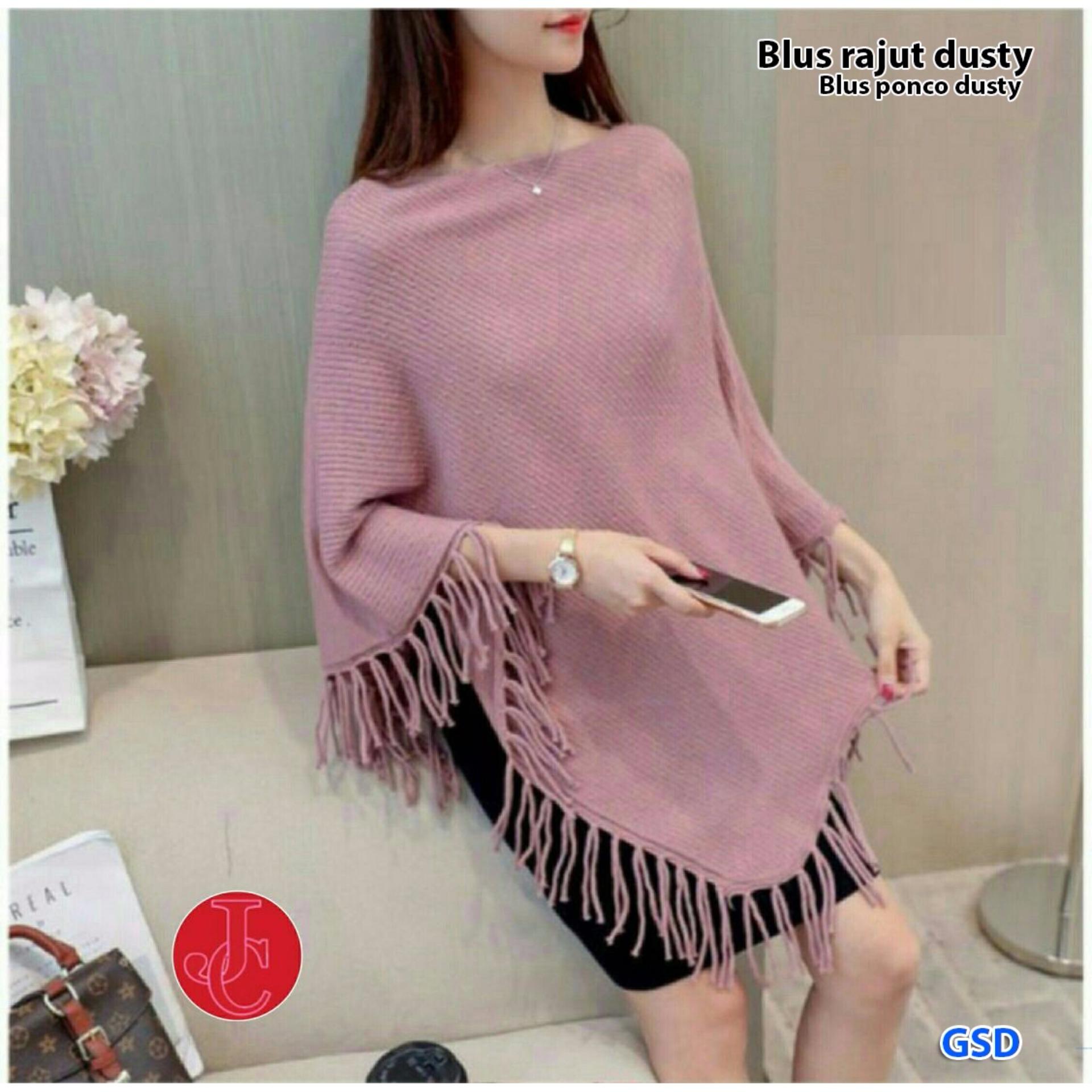 GSD - Blus Cardi Rajut Ponco