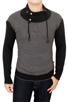 Gambar Gudang Fashion   Harajuku Sweaters For Male   Grey