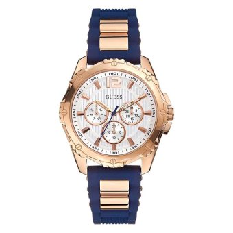 Gambar Guess   Jam Tangan Wanita Multifunction   Biru  Strap Rubber   W0325L8