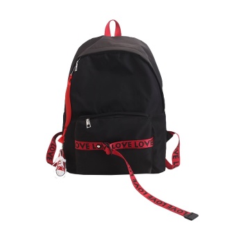 jual harajuku korea fashion style nilon mahasiswa kus baru tas sekolah tas ransel hitam di jual harajuku korea fashion style nilon mahasiswa kus baru tas sekolah tas ransel hitam di