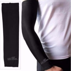 Hi Cool Arm UV Protection Cover Sarung Pelindung Lengan Anti Panas Outdoor Adventure Motor s0325 - Black