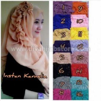 Gambar Hijab Jilbab Syar i Instant Kamelia PREMIUM