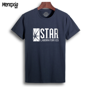 Harga Hijau panah Eropa dan Amerika katun bambu leher bulat lengan