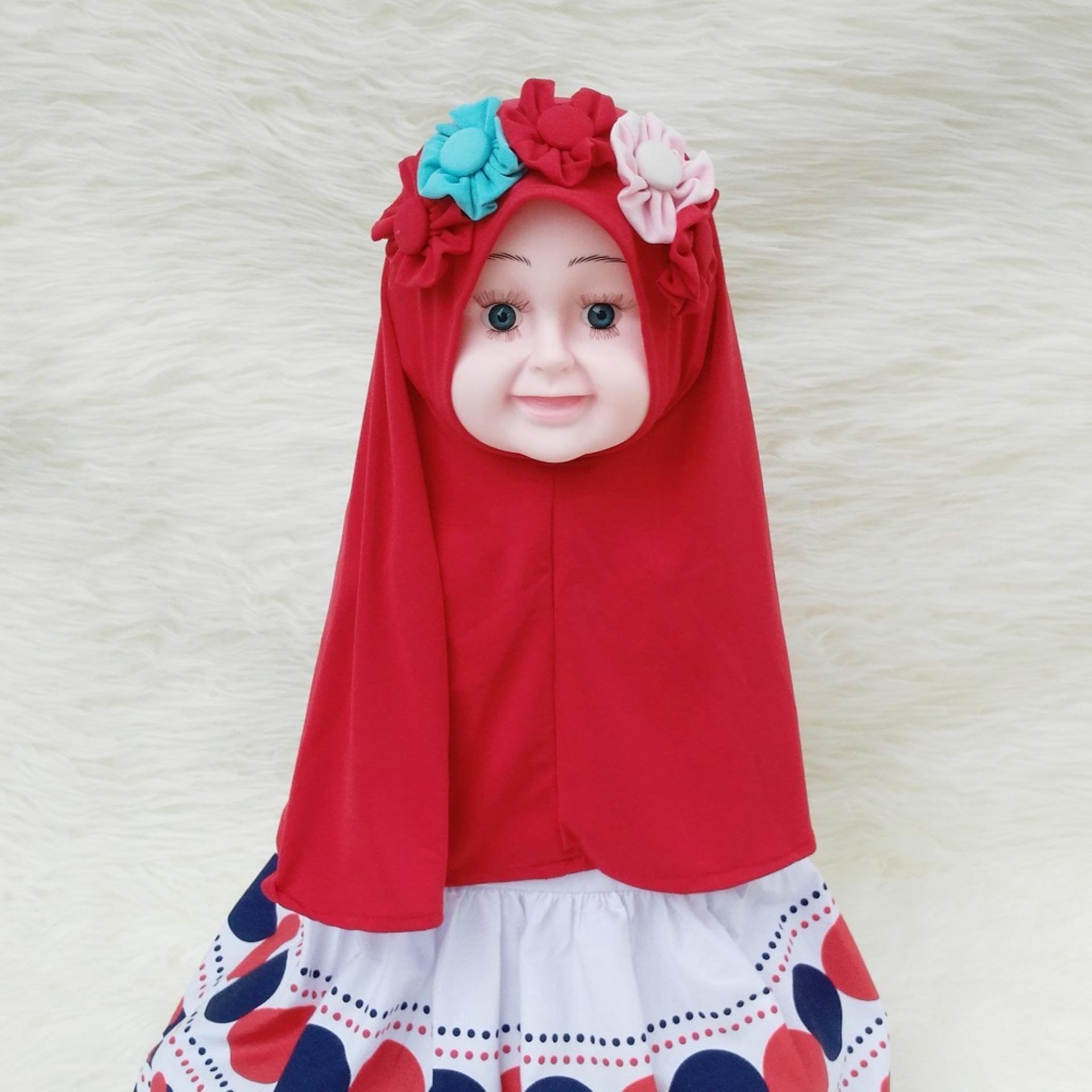 HQo Kerudung Anak Bayi Yasna / Jilbab Anak Bayi / Jilbab Bayi / Hijab Pashmina Instan Anak