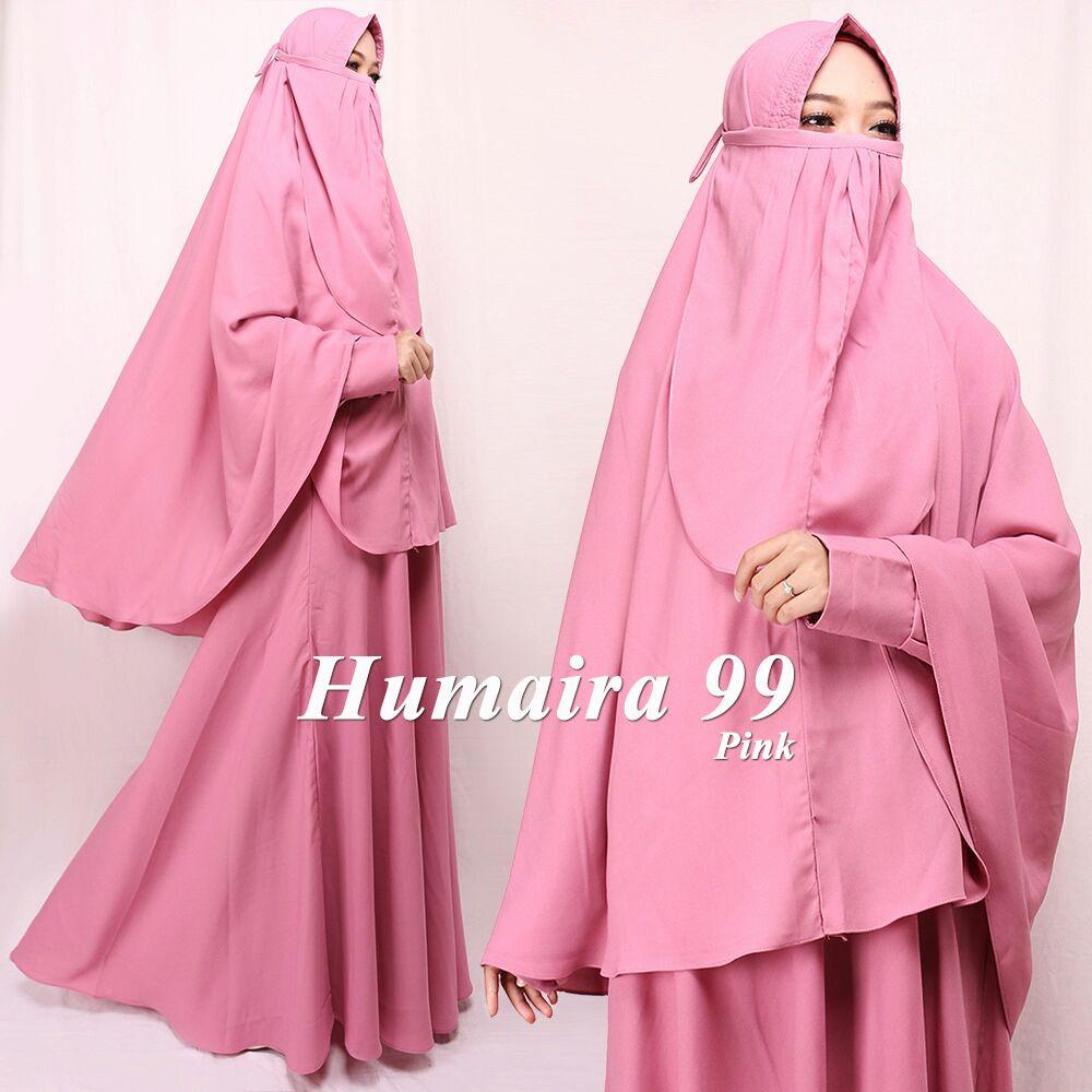 Humaira99 Gamis Syari Cadar Dress Atasan Wanita Muslimah