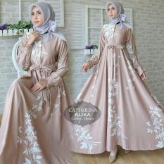 Humaira99 Gamis Syari Muslim Wanita Busui Dress Muslimah Catherina