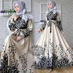 Humaira99 Gamis Syari Muslim Wanita Busui Dress Muslimah Catherina