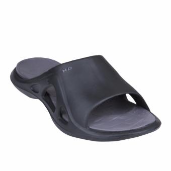 Detail Gambar Hush Puppies Sandal Pria New Cayman Slip On Black dan Variasi Modelnya