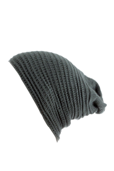 Elfs Shop - Topi Kupluk Rajut Alur-Abu Tua