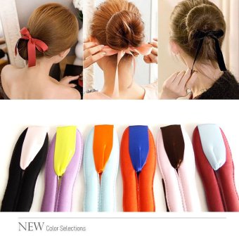 ... Anne Ribbon hairdini seri 2 hair bun tools maker cepol rambut korea
