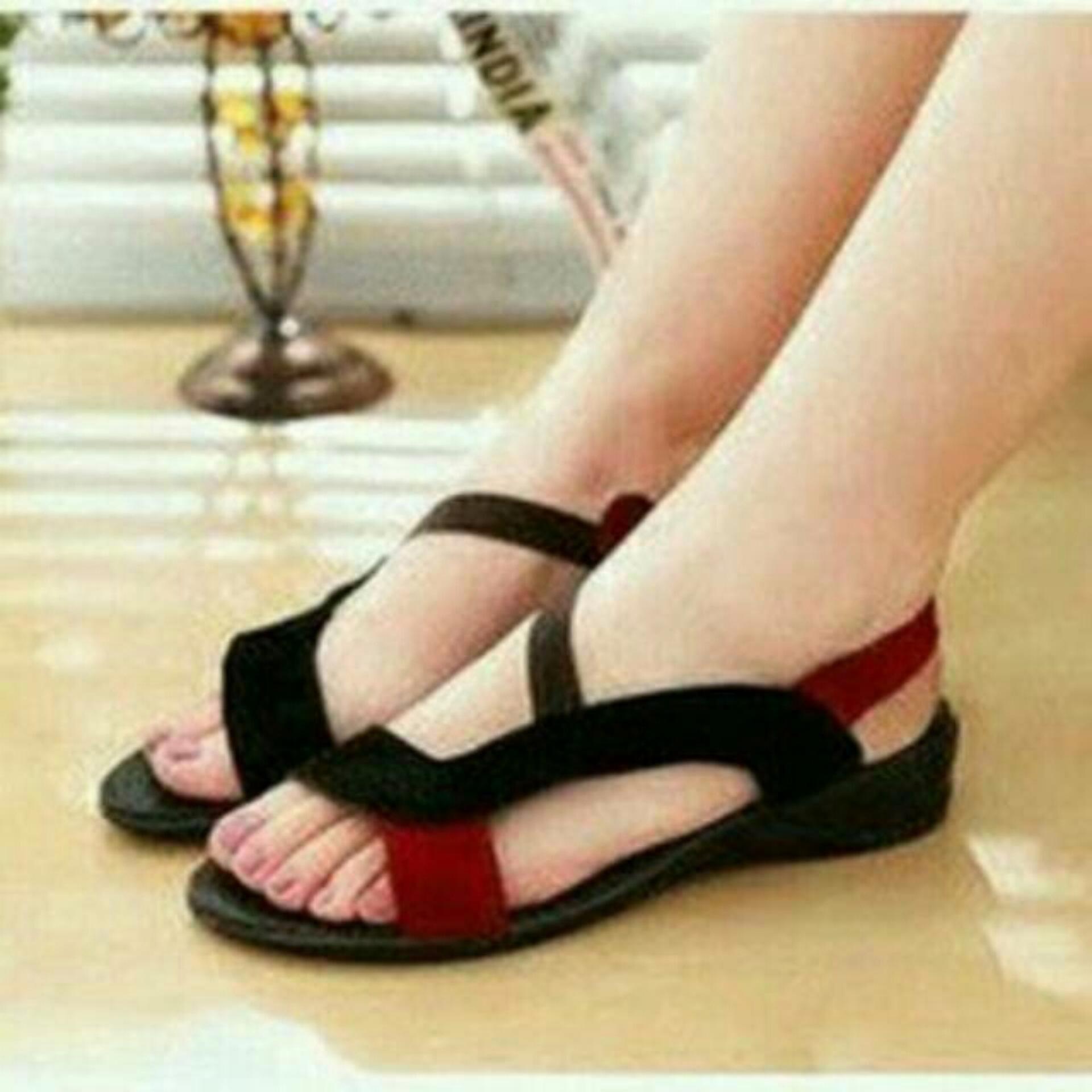 IRNISHOP Sandal Wanita/ Flat Xena