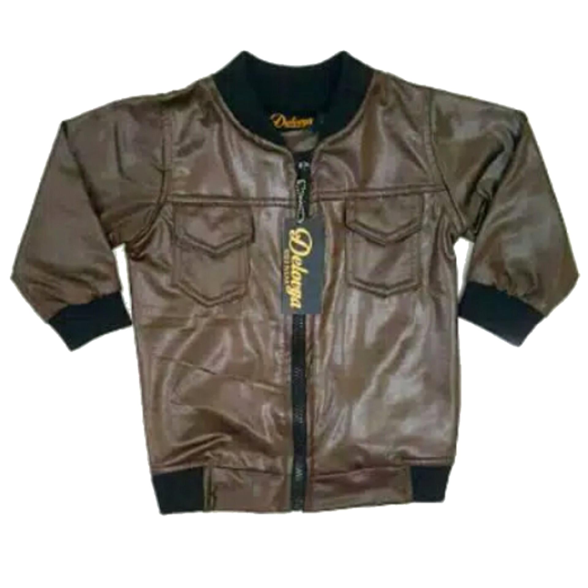 Jaket Anak Laki Bahan Metalic Usia 2 - 6th