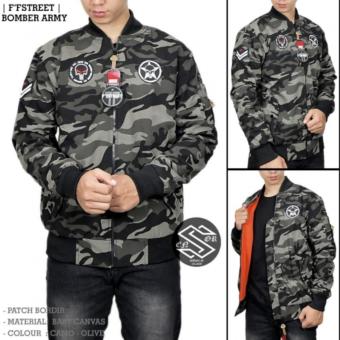 990 Model Jaket Loreng Pria HD Terbaru