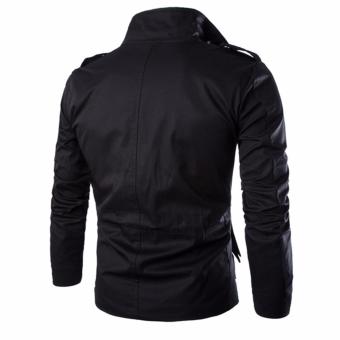 Jaket Jas - British Jacket Winter Coat Casual Style - Hitam Maret 2019 - 2 Jaket Jas - British Jacket Winter Coat Casual Style - Hitam - 2