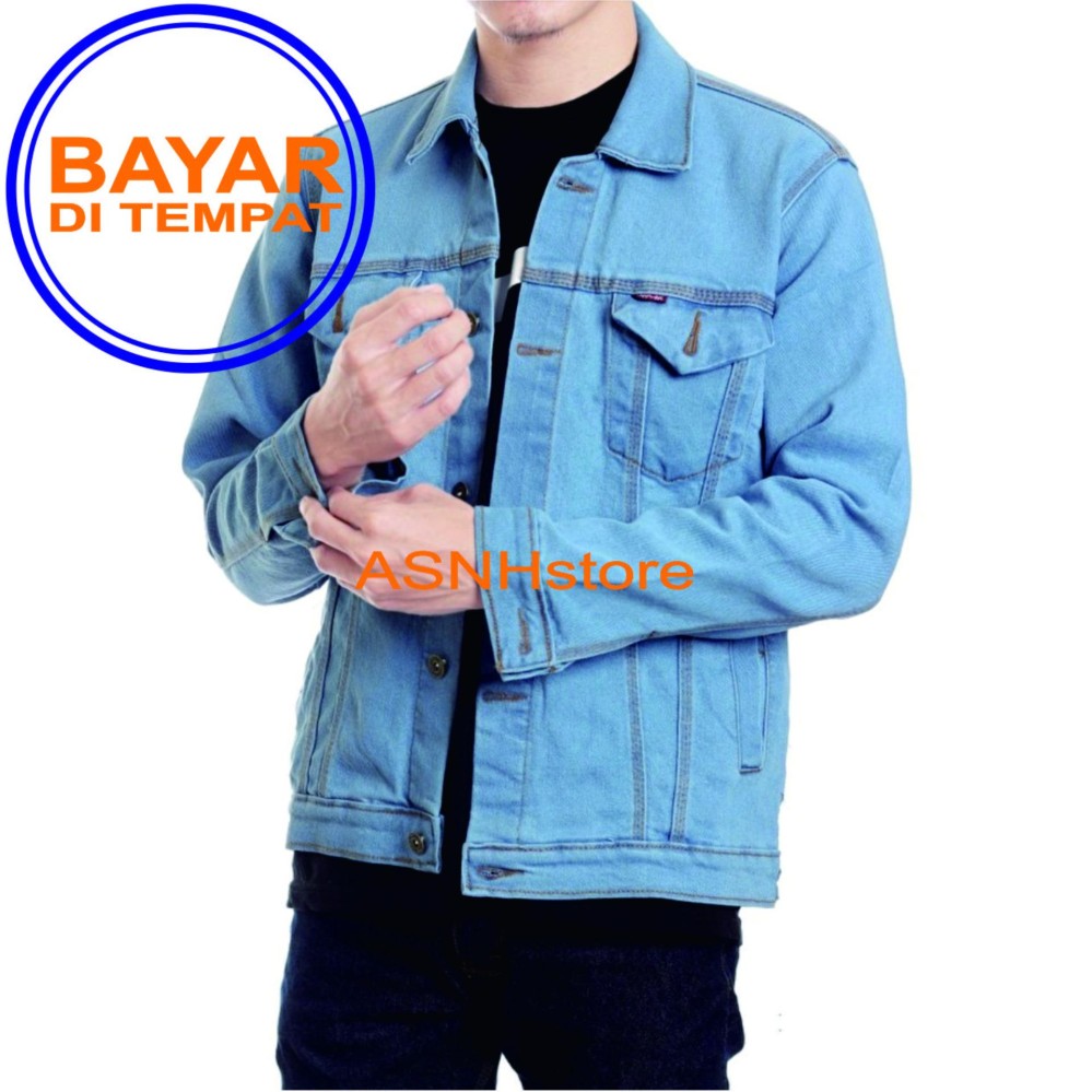 Jaket Jeans / Jaket Denim Pria