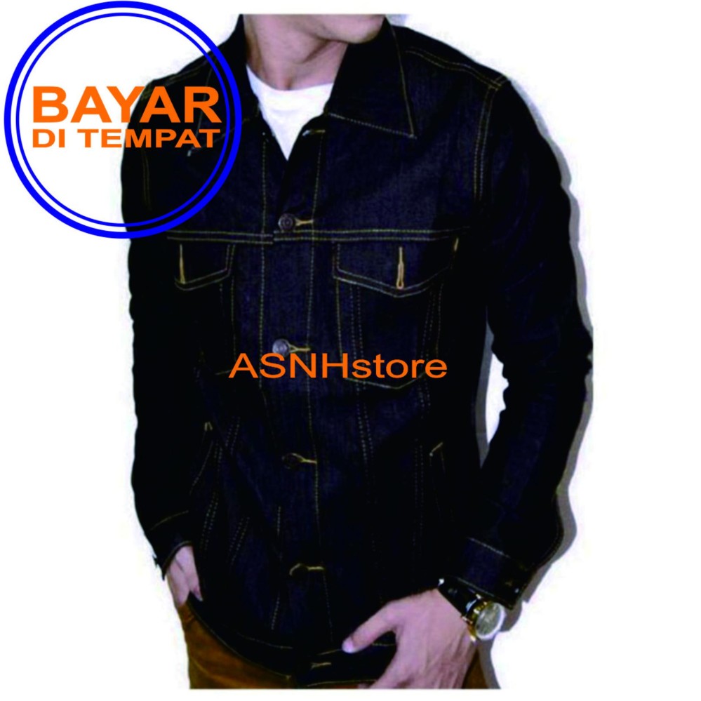 Jaket Jeans / Jaket Denim Pria