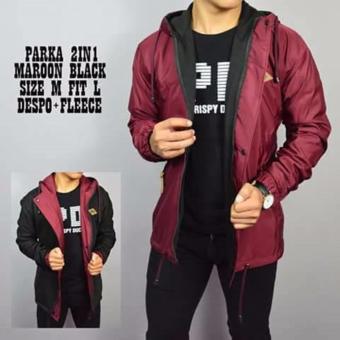 Gambar Jaket Pria V Bb Parka   jaket bolak balik